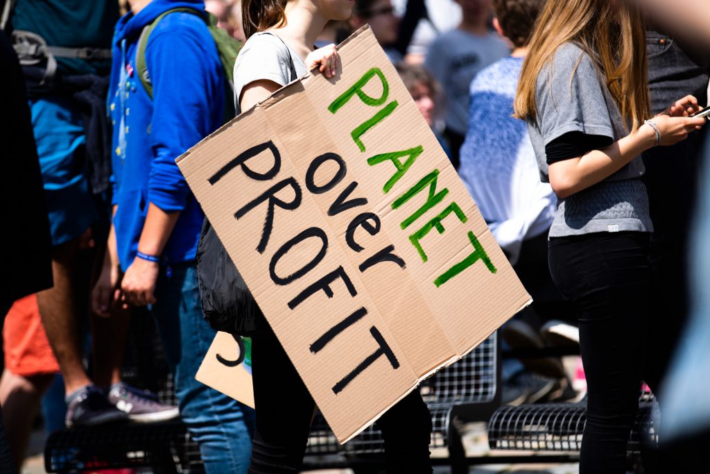 climate emergency protestors