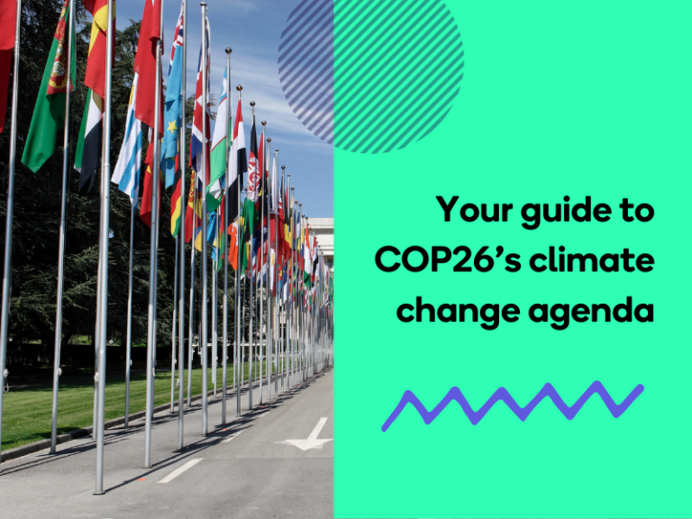 Your guide to COP26's climate change agenda Jump