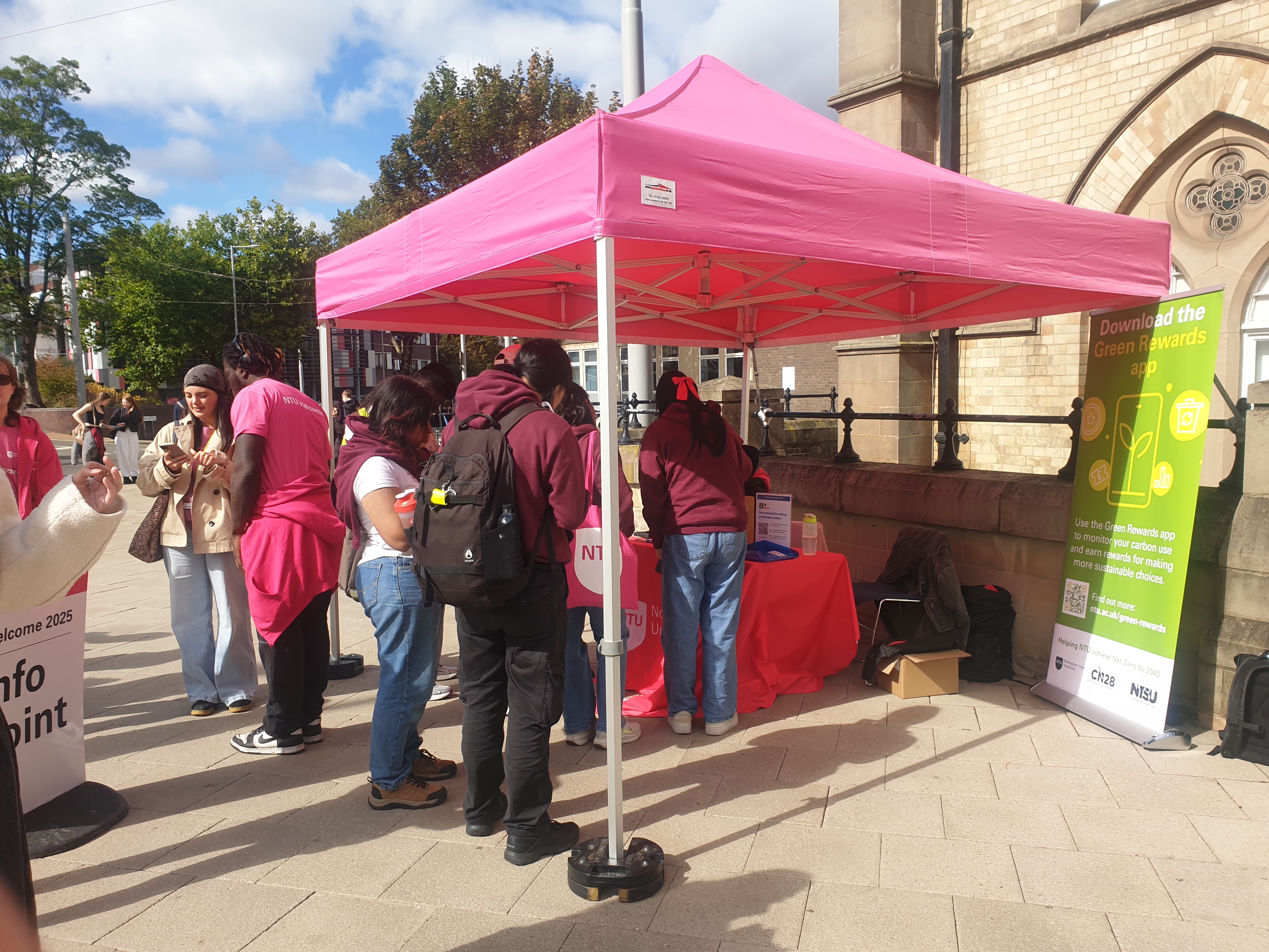 Event Marketing at NTU for their Team Jump programme
