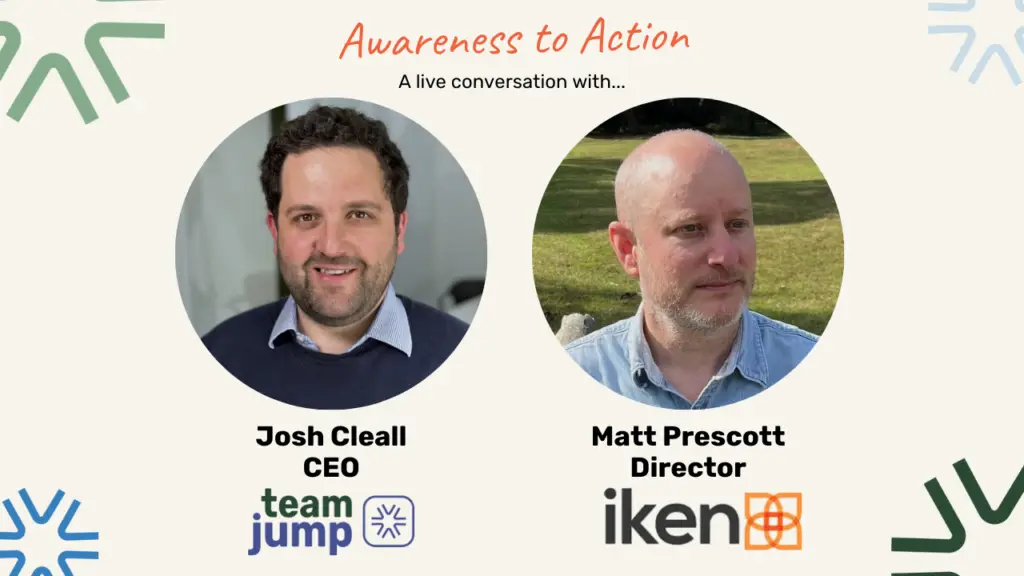 Iken Director, Matt Prescott and Team Jump CEO, Josh Cleall discuss sustainability in 2025.