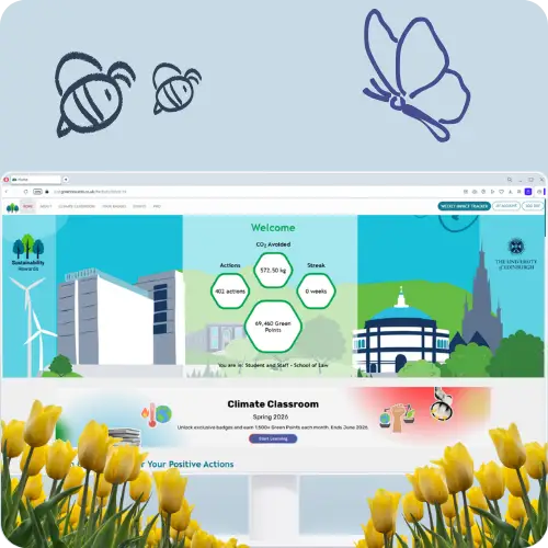 Edinburgh Sustainability Rewards Home Page